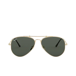 Ray-Ban® Aviator Sunglasses: RB8125M Titanium color 9143 Demi Gloss White Gold 