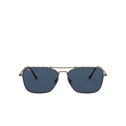 Ray-Ban® Square Sunglasses: RB8136 Titanium color 9138T0 Demi Gloss Pewter 