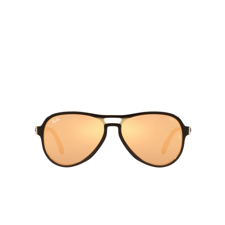 Ray-Ban VAGABOND Sunglasses 6547B4 dark brown light brown - 1/4