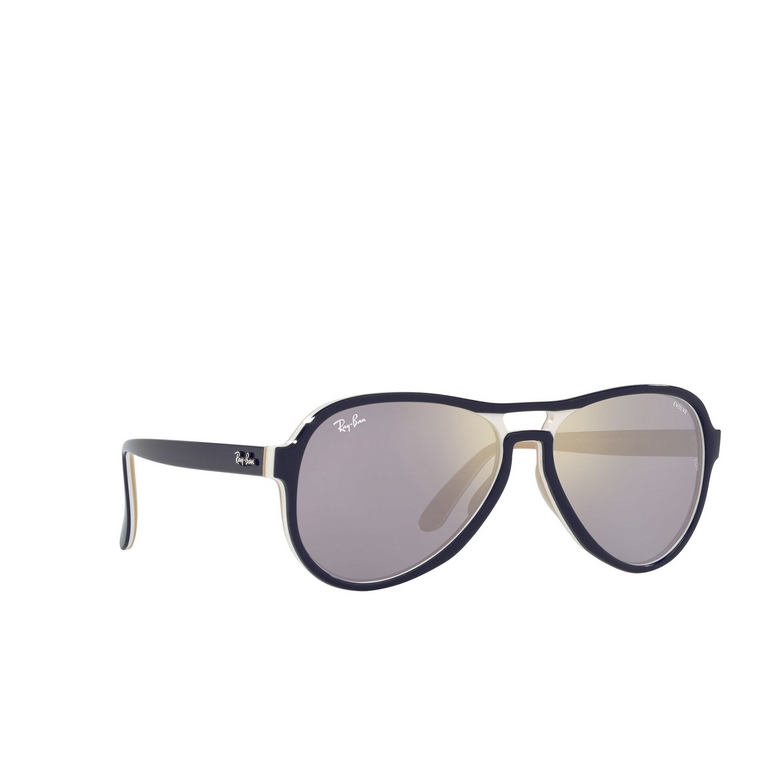 Ray-Ban VAGABOND Sunglasses 6548B3 blue creamy light brown - 2/4