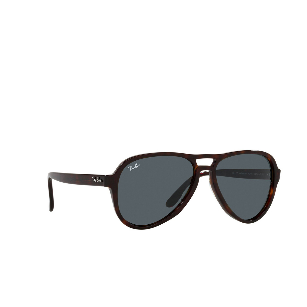 Ray-Ban VAGABOND Sunglasses 902/R5 Havana - three-quarters view