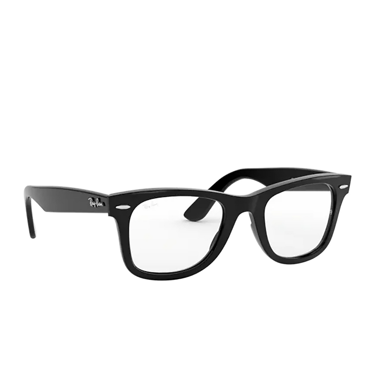 Ray-Ban WAYFARER EASE Eyeglasses 2000 BLACK - three-quarters view