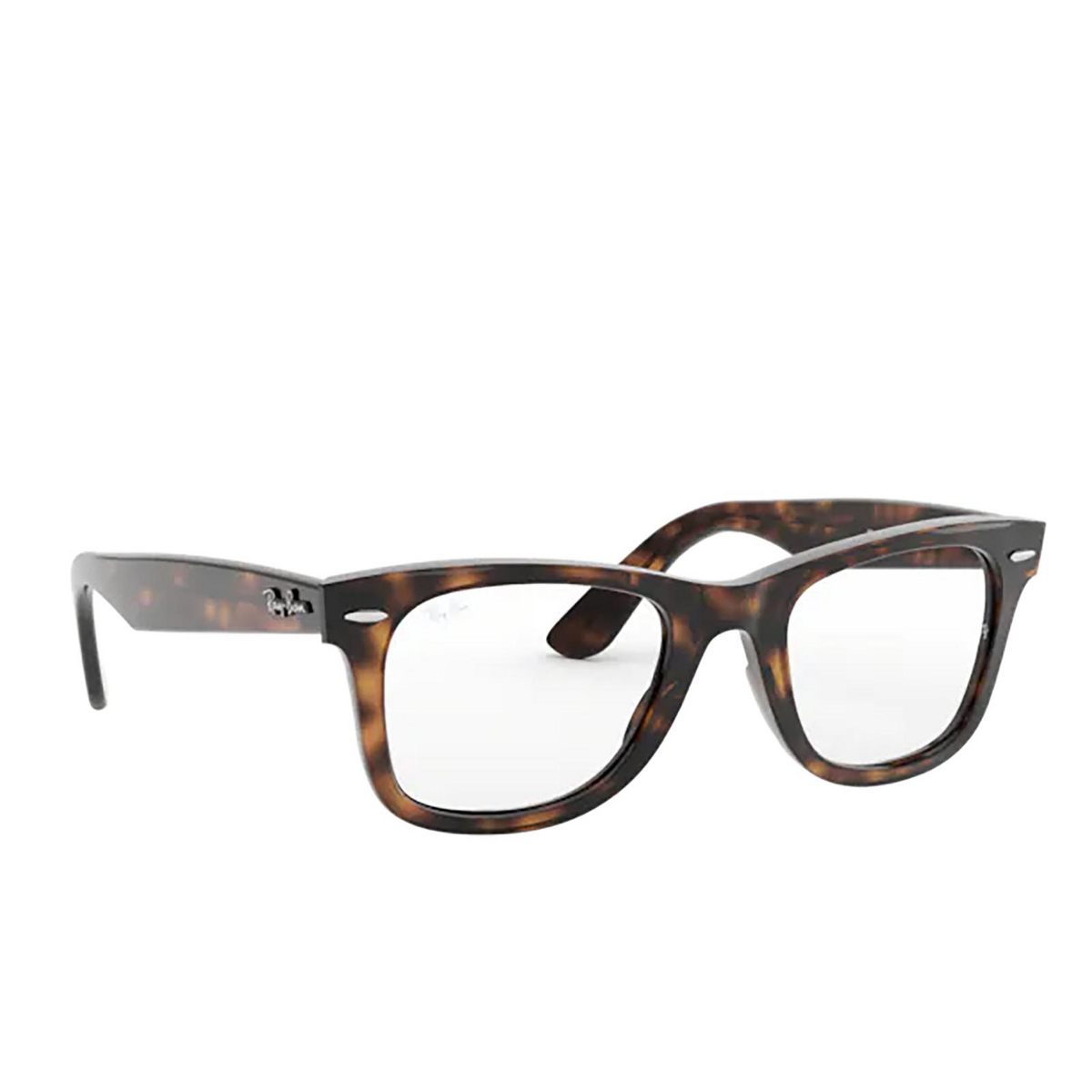 Ray-Ban WAYFARER EASE Eyeglasses 2012 Havana - three-quarters view