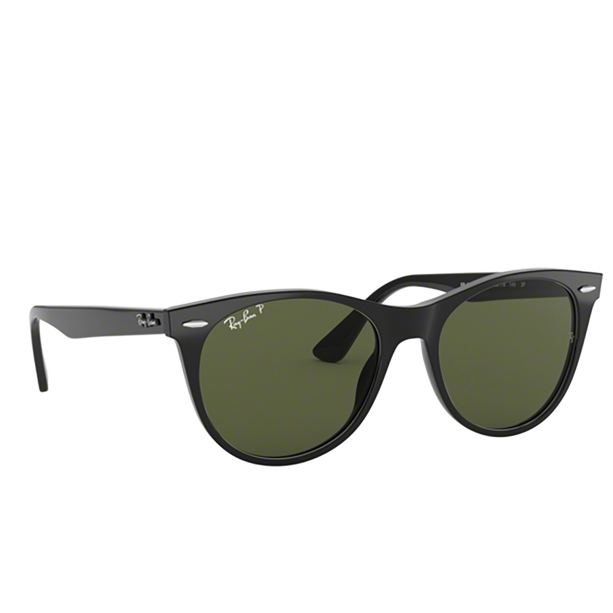 Ray-Ban WAYFARER II Sunglasses 901/58 Black - three-quarters view