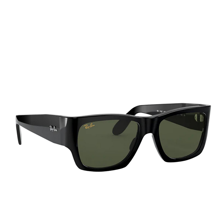 Ray-Ban WAYFARER NOMAD Sunglasses 901/31 shiny black - 2/4
