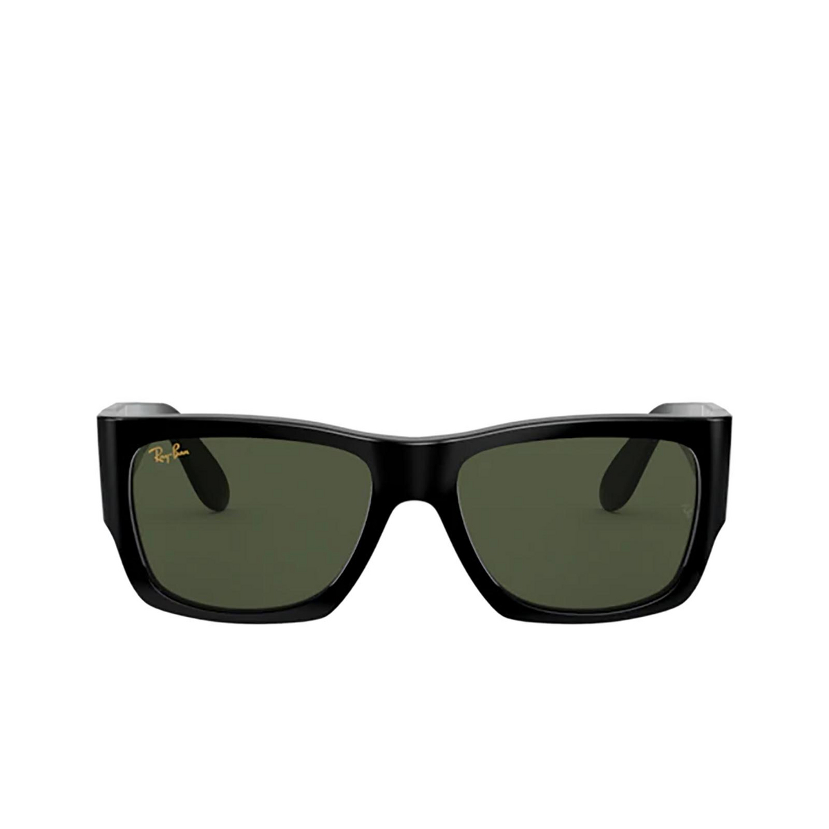 Ray-Ban WAYFARER NOMAD Sunglasses 901/31 Shiny Black - front view
