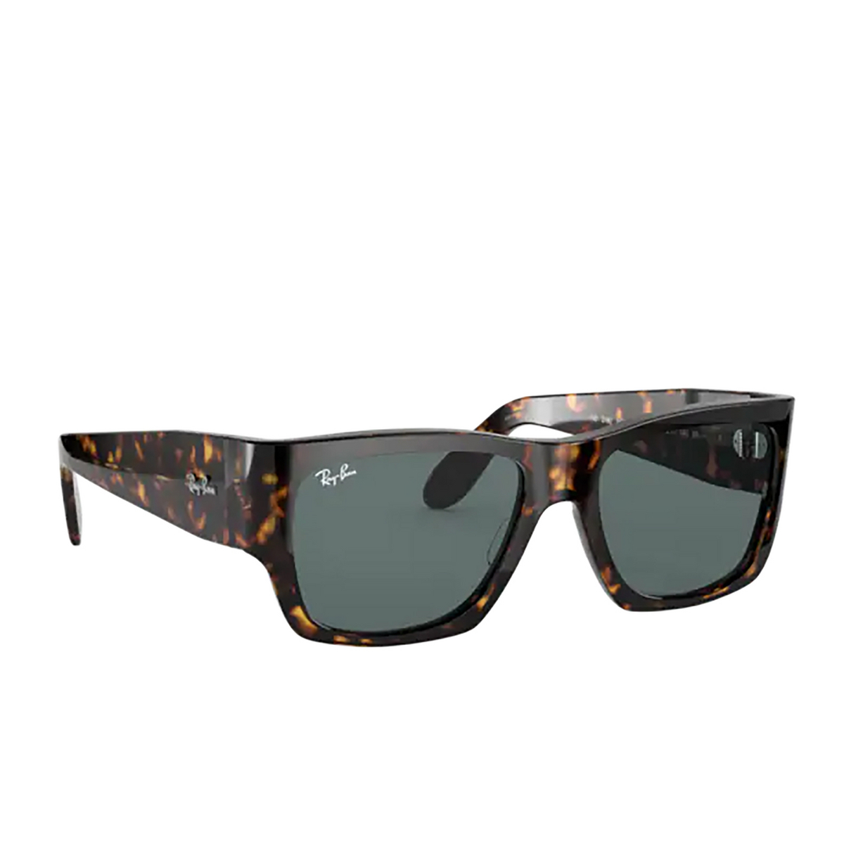 Ray-Ban® Square Sunglasses: Wayfarer Nomad RB2187 color Tortoise 902/R5 - product thumbnail 2/3.