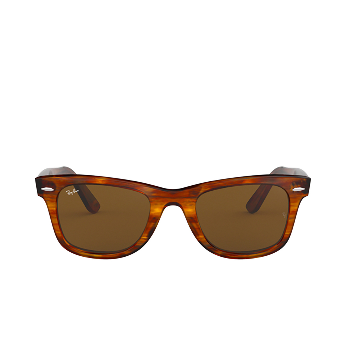 Ray-Ban WAYFARER Sunglasses 954 STRIPED HAVANA - front view