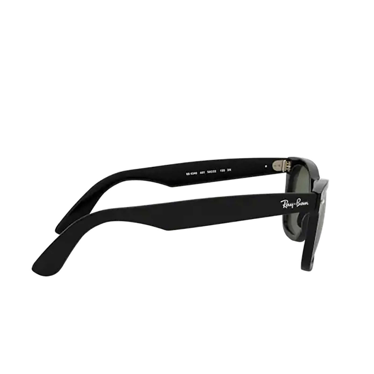 Ray-Ban® Square Sunglasses: RB4340 Wayfarer color 601 Black - product thumbnail 3/3
