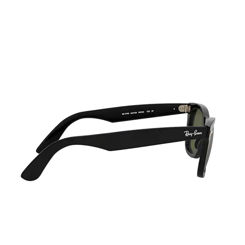 Ray-Ban WAYFARER Sunglasses 601/58 black - 3/4
