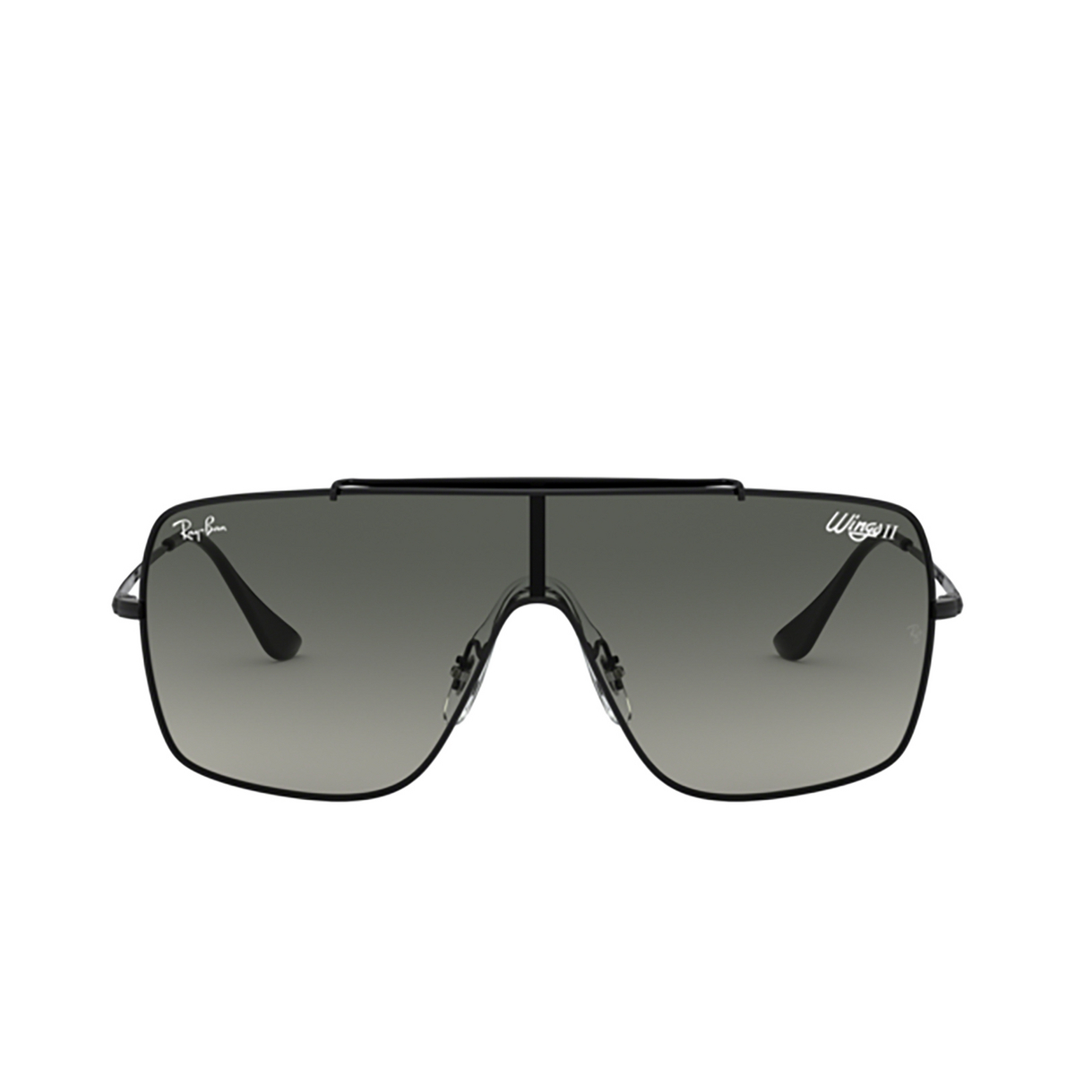 Ray-Ban WINGS II Sunglasses 002/11 BLACK - front view