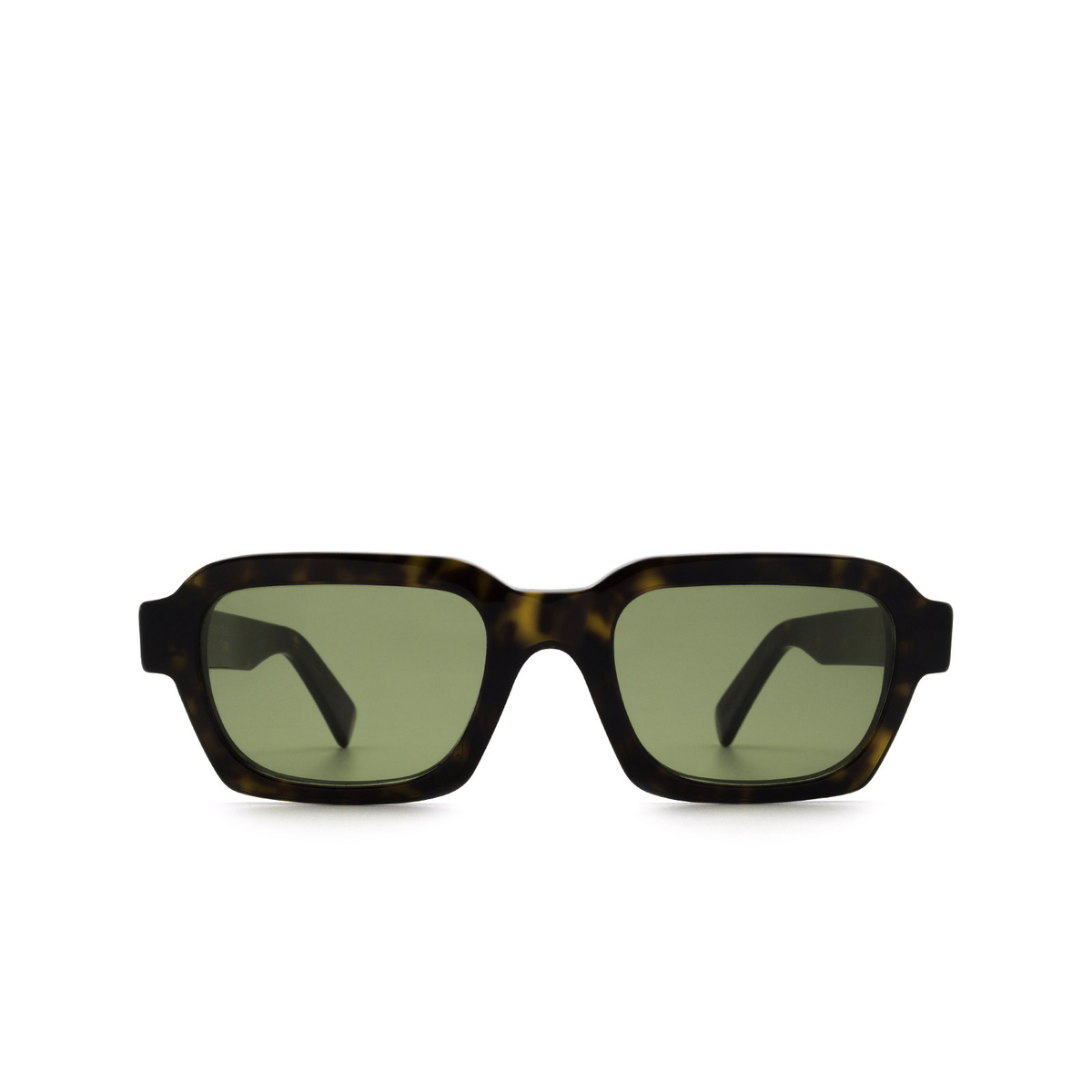 Retrosuperfuture® Rectangle Sunglasses: Caro color 3627 Acq - front view.
