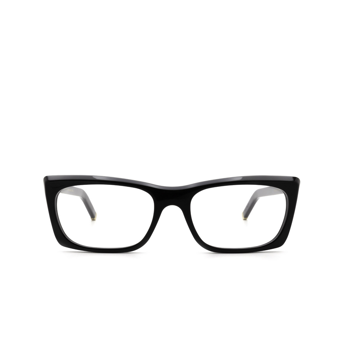 Retrosuperfuture® Rectangle Eyeglasses: Fred Optical color R0U Nero - front view