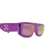 Gafas de sol Retrosuperfuture ISSIMO U02 chrome fuxia - Miniatura del producto 3/4