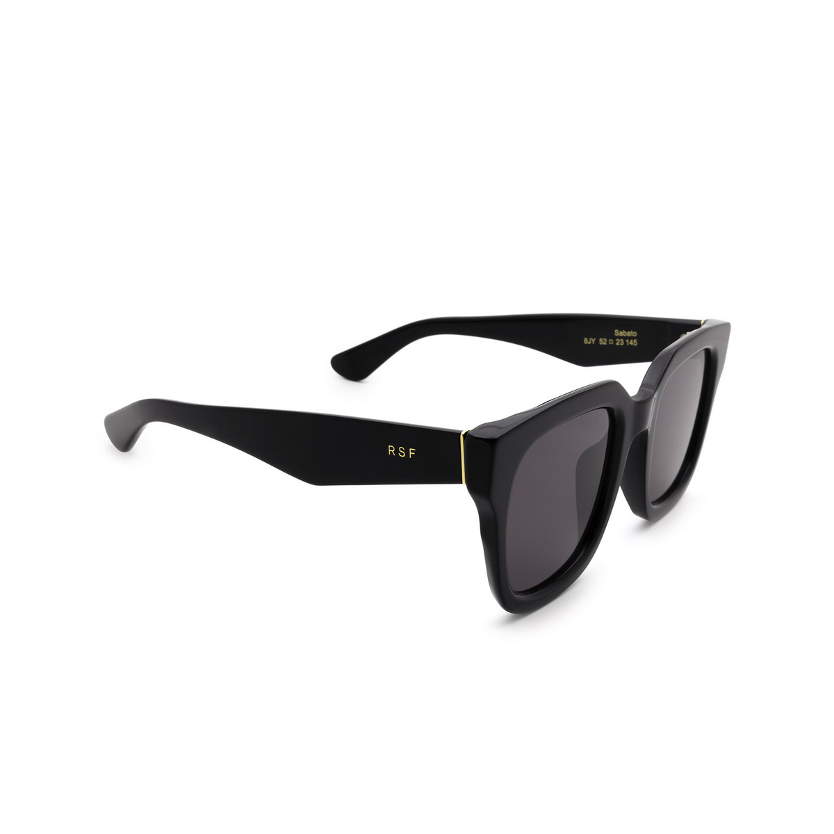 Retrosuperfuture SABATO Sunglasses 8JY Black - three-quarters view