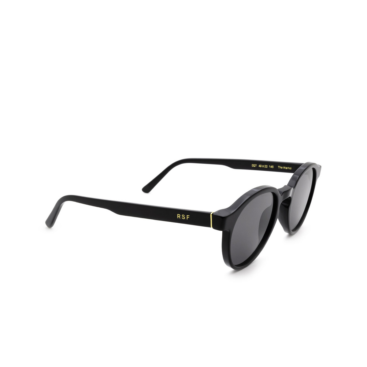 Retrosuperfuture THE WARHOL Sunglasses 0Q7 Black - three-quarters view
