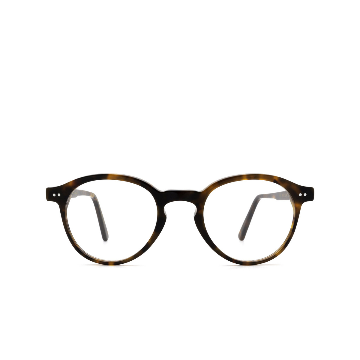 Retrosuperfuture® Round Eyeglasses: The Warhol Optical color Classic Havana NI8 - front view.