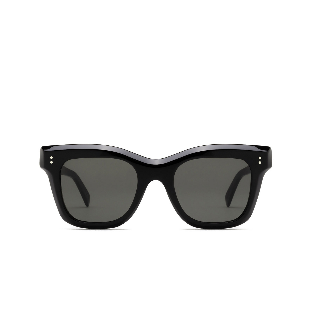 Retrosuperfuture® Square Sunglasses: Vita color Black C0J - front view.