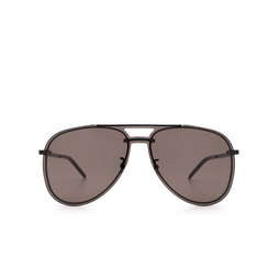 Saint Laurent® Aviator Sunglasses: CLASSIC 11 MASK color Black 002.