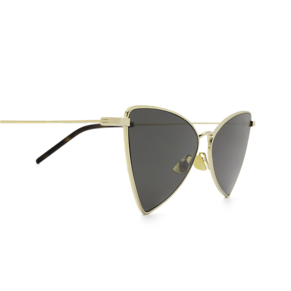 Saint Laurent® Irregular Sunglasses: Jerry SL 303 color Gold 004 - 3/3.