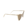 Saint Laurent SL 475 JERRY Sunglasses 005 nude - product thumbnail 2/4