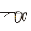 Saint Laurent JERRY Korrektionsbrillen 002 dark havana - Produkt-Miniaturansicht 3/4