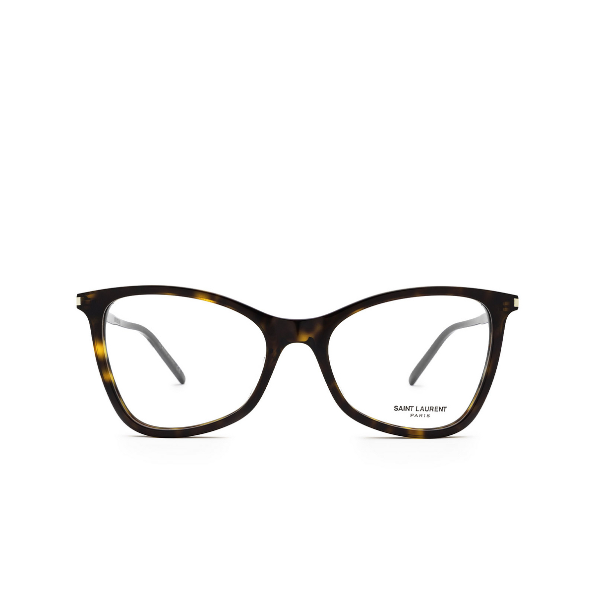 Saint Laurent® Irregular Eyeglasses: SL 478 Jerry color 002 Dark Havana - front view