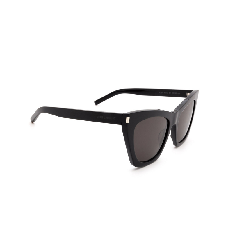 Saint Laurent SL 214 KATE Sunglasses 001 black - 2/5
