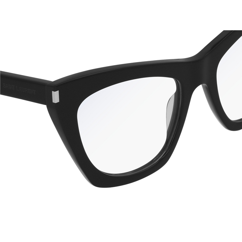 Saint Laurent SL 214 KATE Eyeglasses 001 black - 3/4
