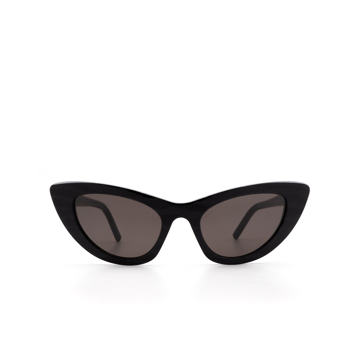 Saint Laurent® Cat-eye Sunglasses: Lily SL 213 color Black 011 - product thumbnail 1/3.