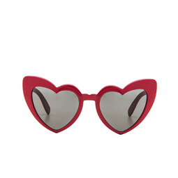 Saint Laurent® Irregular Sunglasses: SL 181 Loulou color 002 Red 
