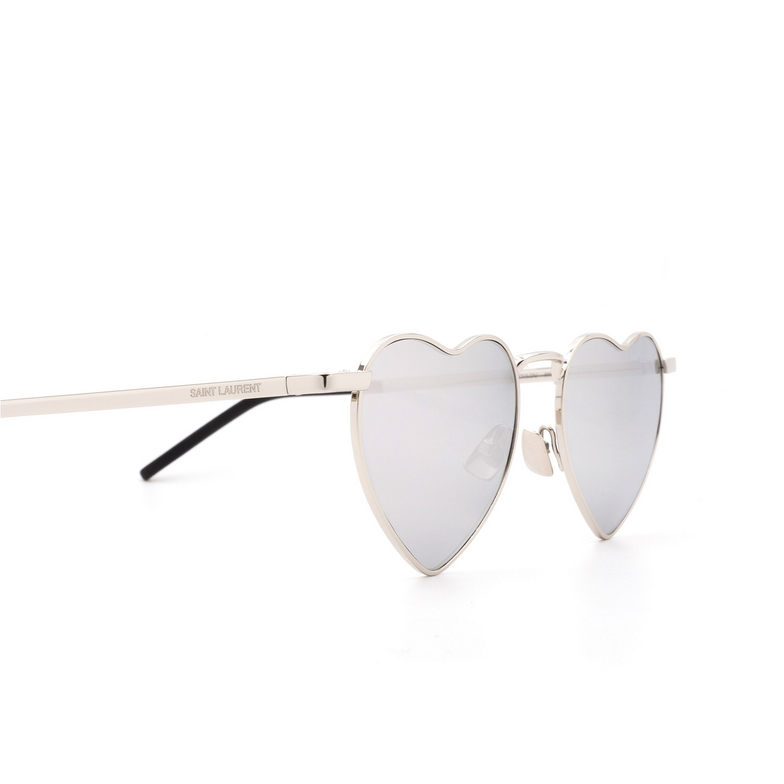 Saint Laurent SL 301 Sunglasses 003 silver - 3/4