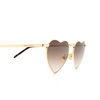 Saint Laurent SL 301 Sunglasses 009 gold - product thumbnail 3/4