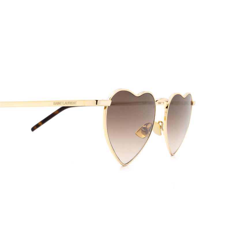 Saint Laurent SL 301 Sunglasses 009 gold - 3/4