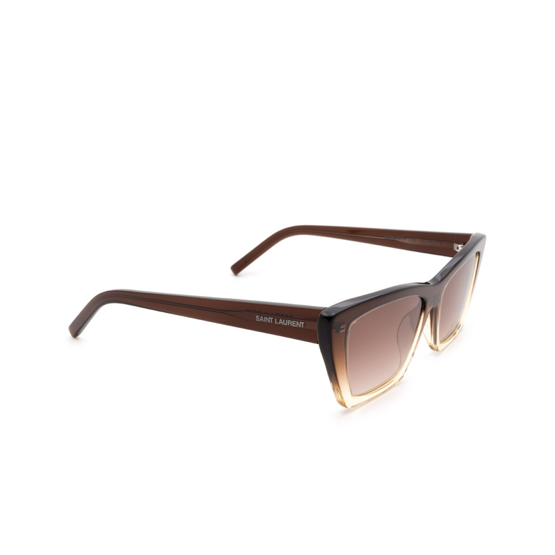 Saint Laurent SL 276 MICA Sunglasses 019 brown - 2/4