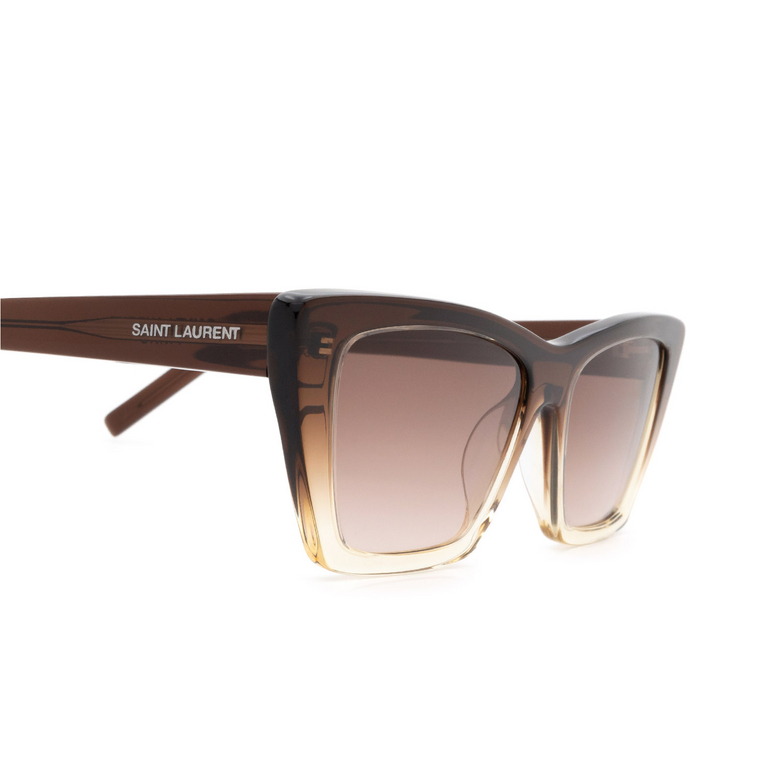 Saint Laurent SL 276 MICA Sunglasses 019 brown - 3/4