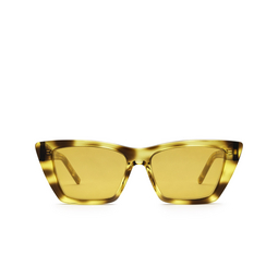 Saint Laurent® Cat-eye Sunglasses: Mica SL 276 color Havana 022.