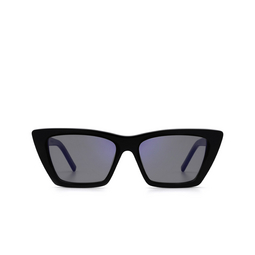 Saint Laurent® Cat-eye Sunglasses: Mica SL 276 color Shiny Black 025.