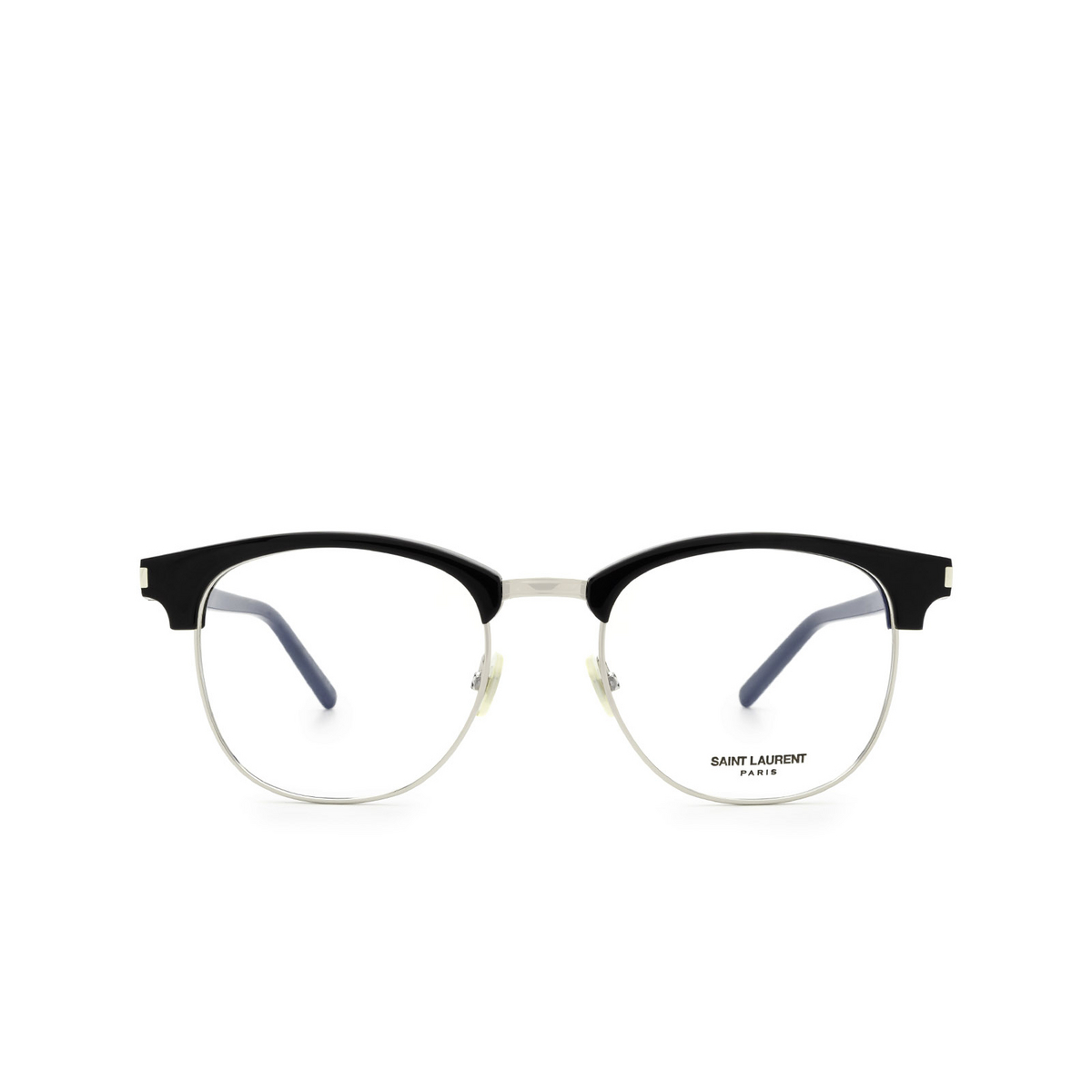 Saint Laurent® Square Eyeglasses: SL 104 color Black 001 - 1/3.