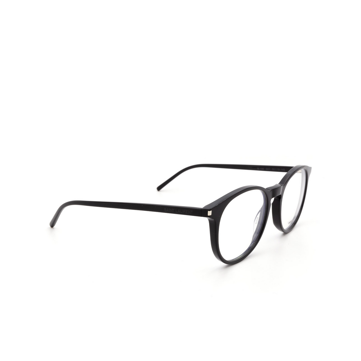Saint Laurent SL 106 Eyeglasses 001 Black - Mia Burton
