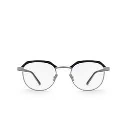 Saint Laurent® Irregular Eyeglasses: SL 124 color Black & Silver 001.