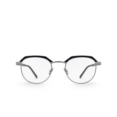 Saint Laurent SL 124 Eyeglasses 001 black & silver - front view