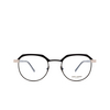 Saint Laurent® Irregular Eyeglasses: SL 124 color Black 004 - product thumbnail 1/3.