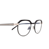 Saint Laurent® Irregular Eyeglasses: SL 124 color Black 004 - product thumbnail 3/3.