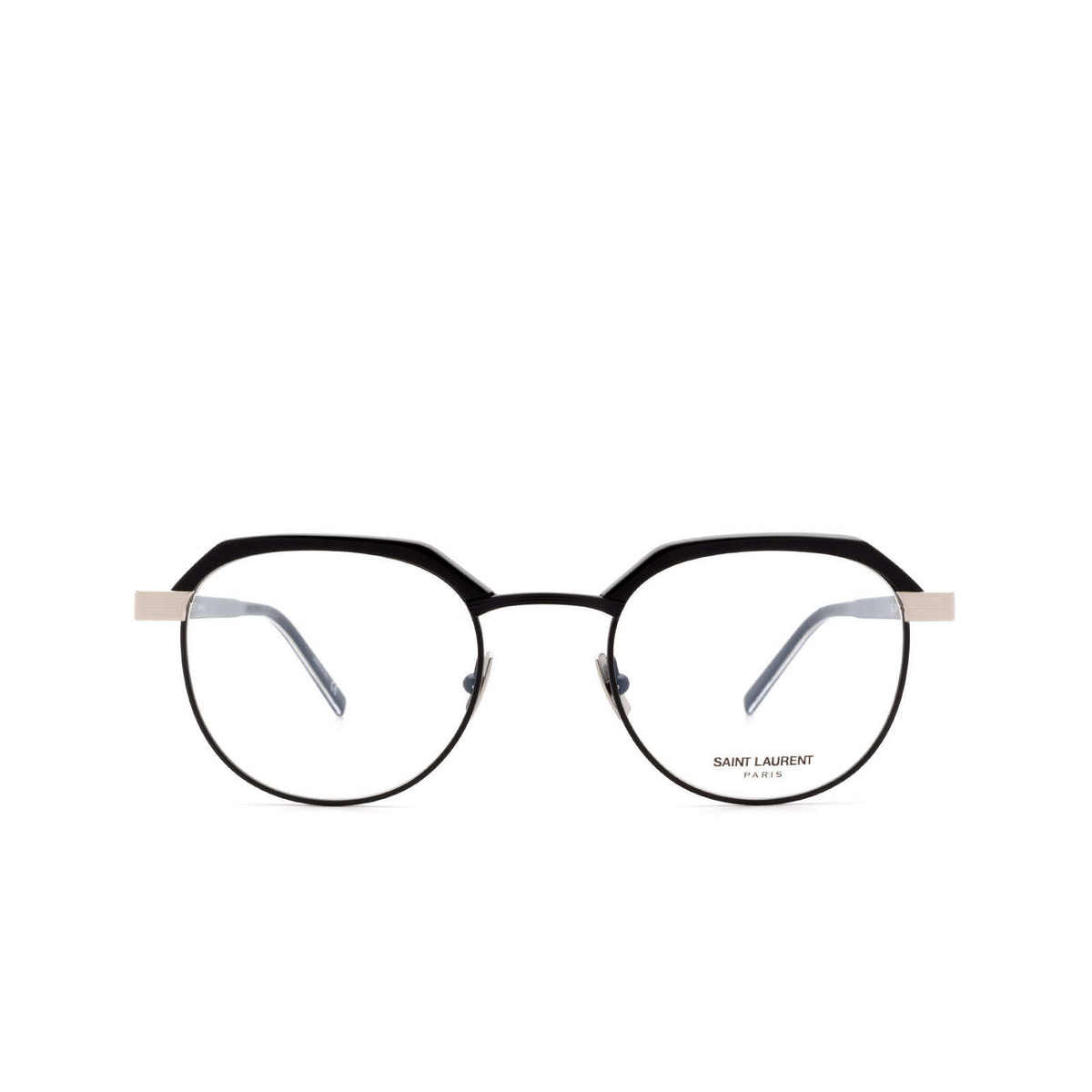 Saint Laurent® Irregular Eyeglasses: SL 124 color Black 004 - 1/3.
