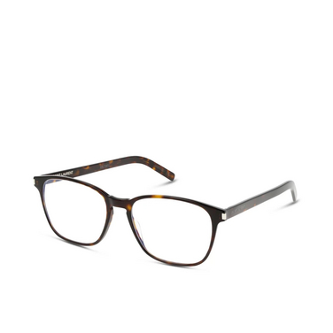 Saint Laurent SL 186-B SLIM Korrektionsbrillen 005 dark havana - Dreiviertelansicht