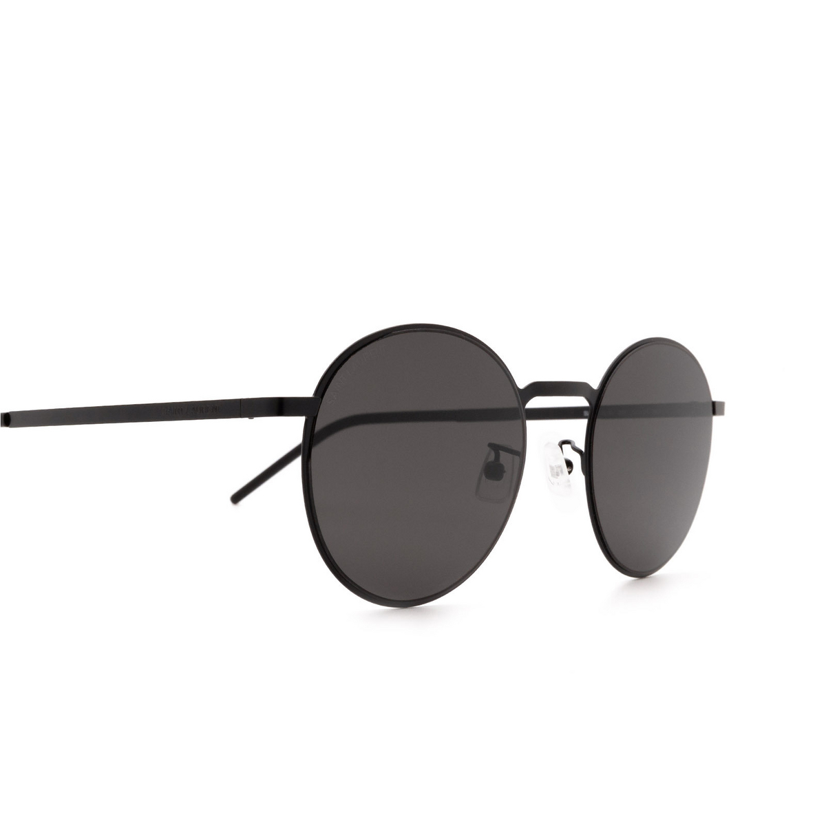 Saint Laurent® Round Sunglasses: SL 250 SLIM color 005 Black - 3/3