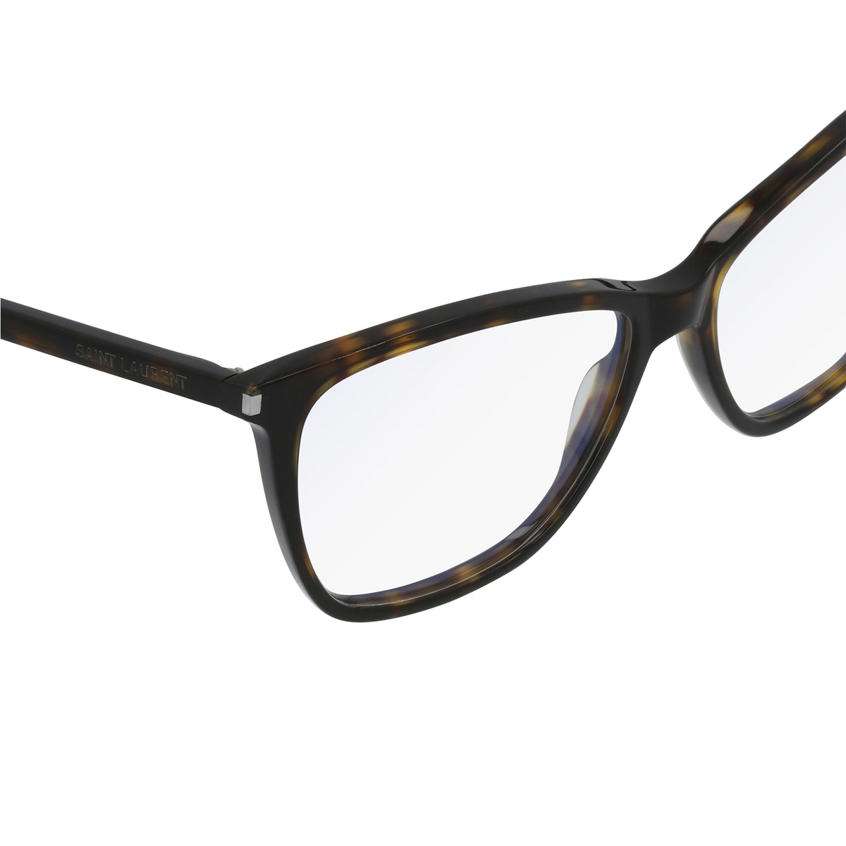 Saint Laurent® Square Eyeglasses: SL 259 color Havana 002 - 3/3.