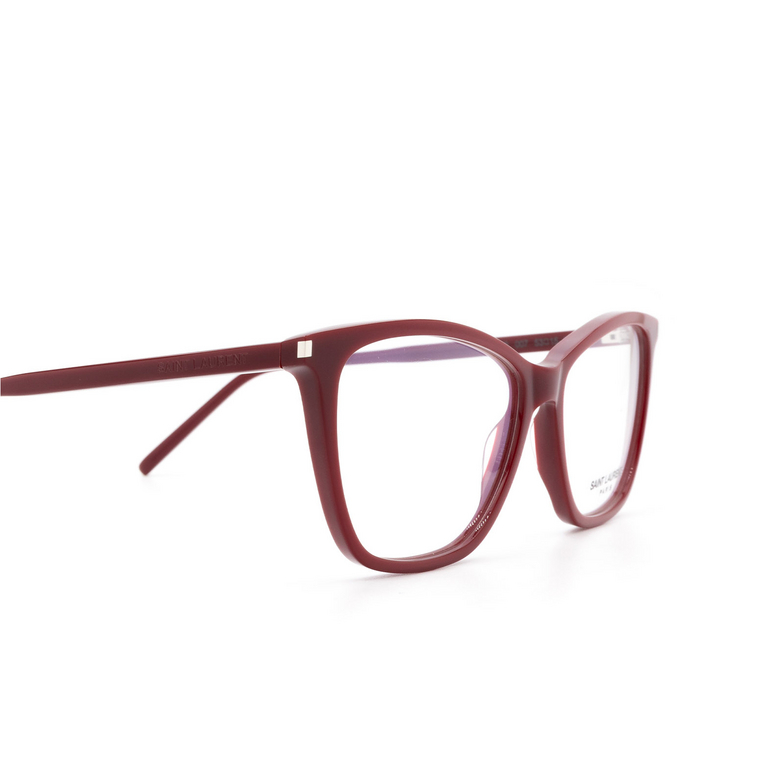 Saint Laurent SL 259 Eyeglasses 007 bordeaux - 3/4