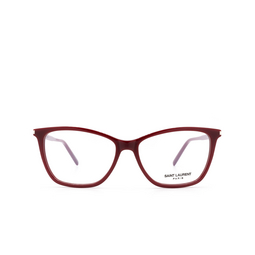 Saint Laurent® Square Eyeglasses: SL 259 color Bordeaux 007.